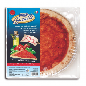 FRESH PIZZA BASE GR. 250 X 2 - CM 25